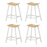 Artiss 4x Bar Stools Wooden Chairs Oak